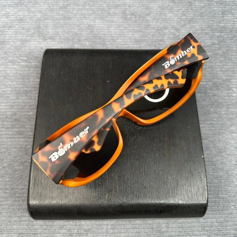 Bomber Floating Sunglasses Tortoise Shell Frame Orange Active Sport Y2K